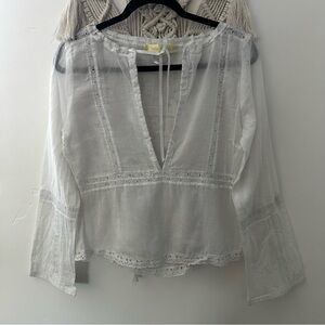 Yellow ribbon | white top